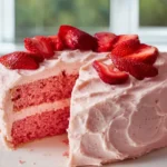 Best Strawberry Cake Recipe from Scratch