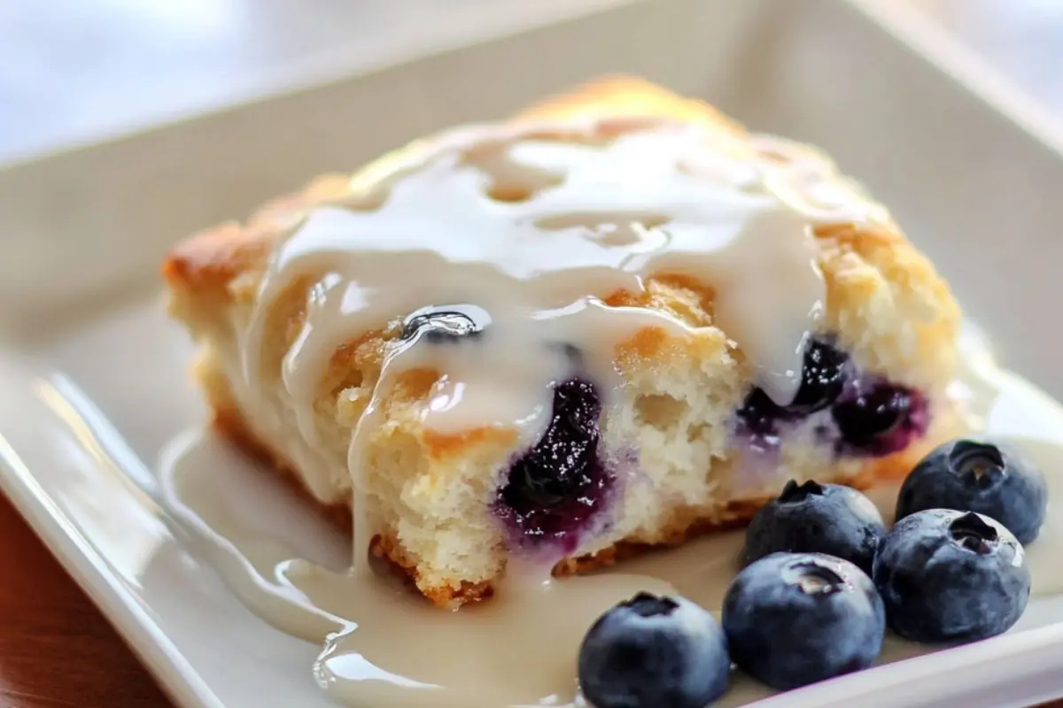 Blueberry Butter Swim Biscuits