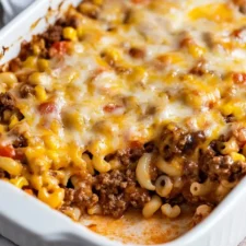 Easy Cheeseburger Casserole Recipe
