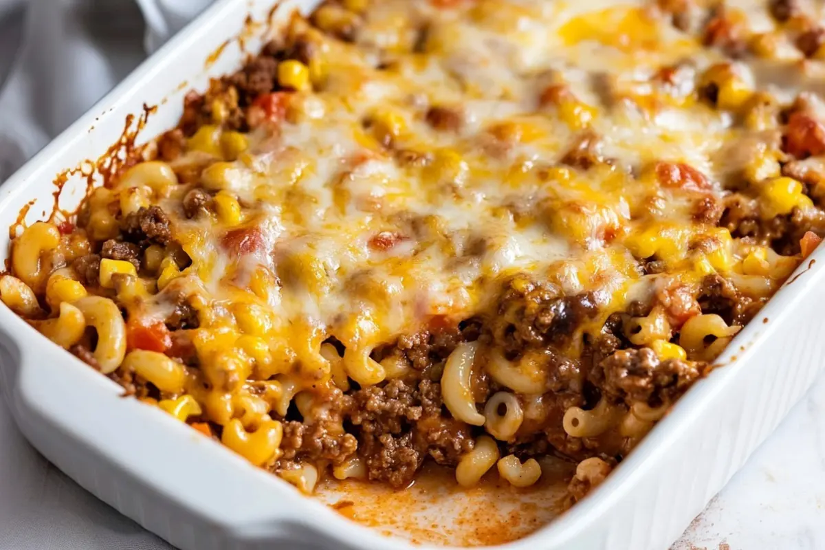 Cheeseburger Casserole