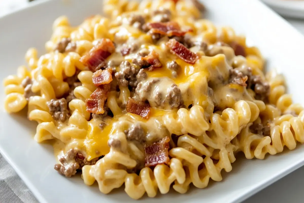 Cheeseburger Pasta