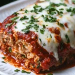 Chicken Parmesan Meatloaf