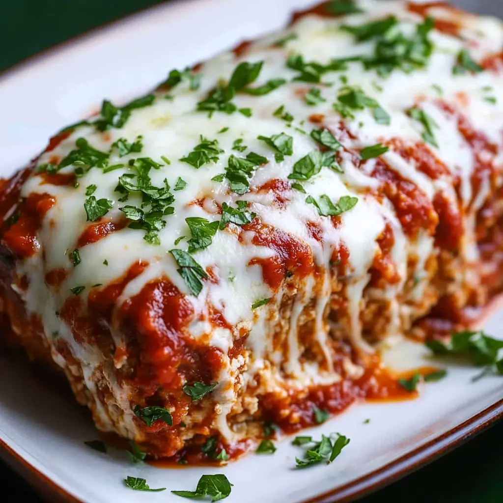 Chicken Parmesan Meatloaf Recipe