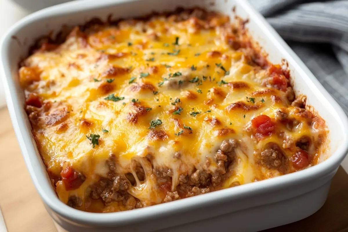 Classic Beef Lombardi Casserole