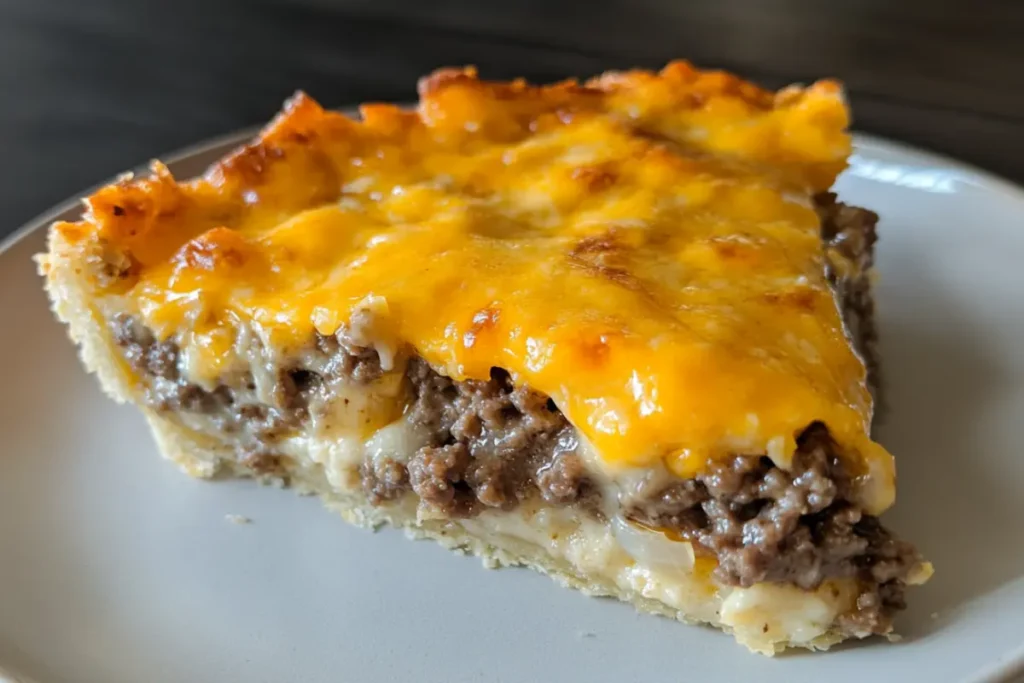 Easy Cheeseburger Pie Recipe