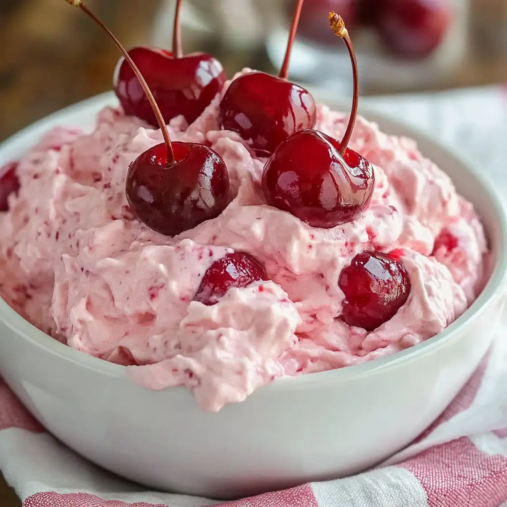 Easy Cherry Cheesecake Fluff