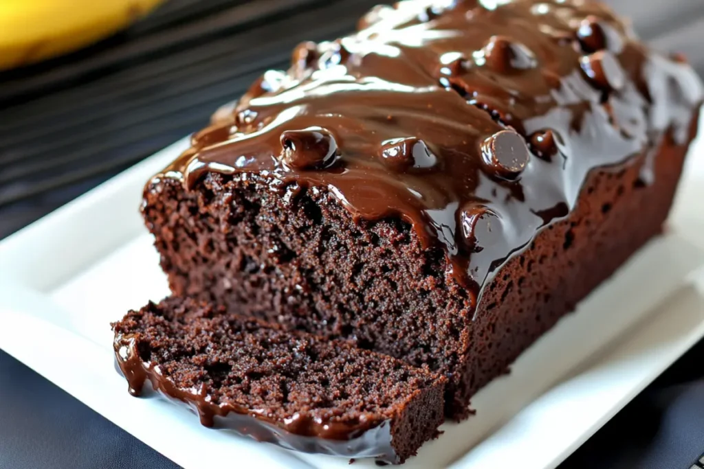 Easy Chocolate Banana Bread Recipe