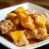 Easy Peach Bread Pudding