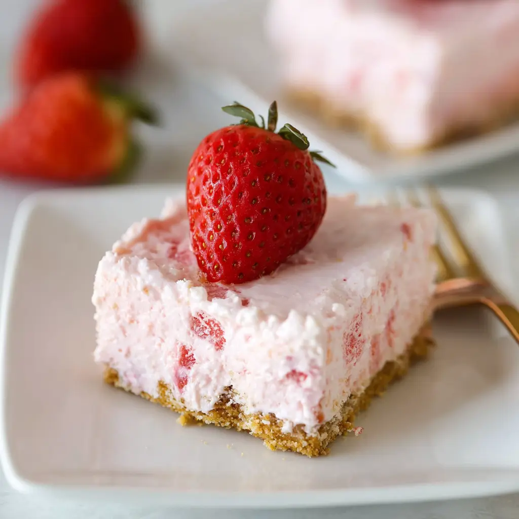 Frozen Strawberry Fluff Recipe
