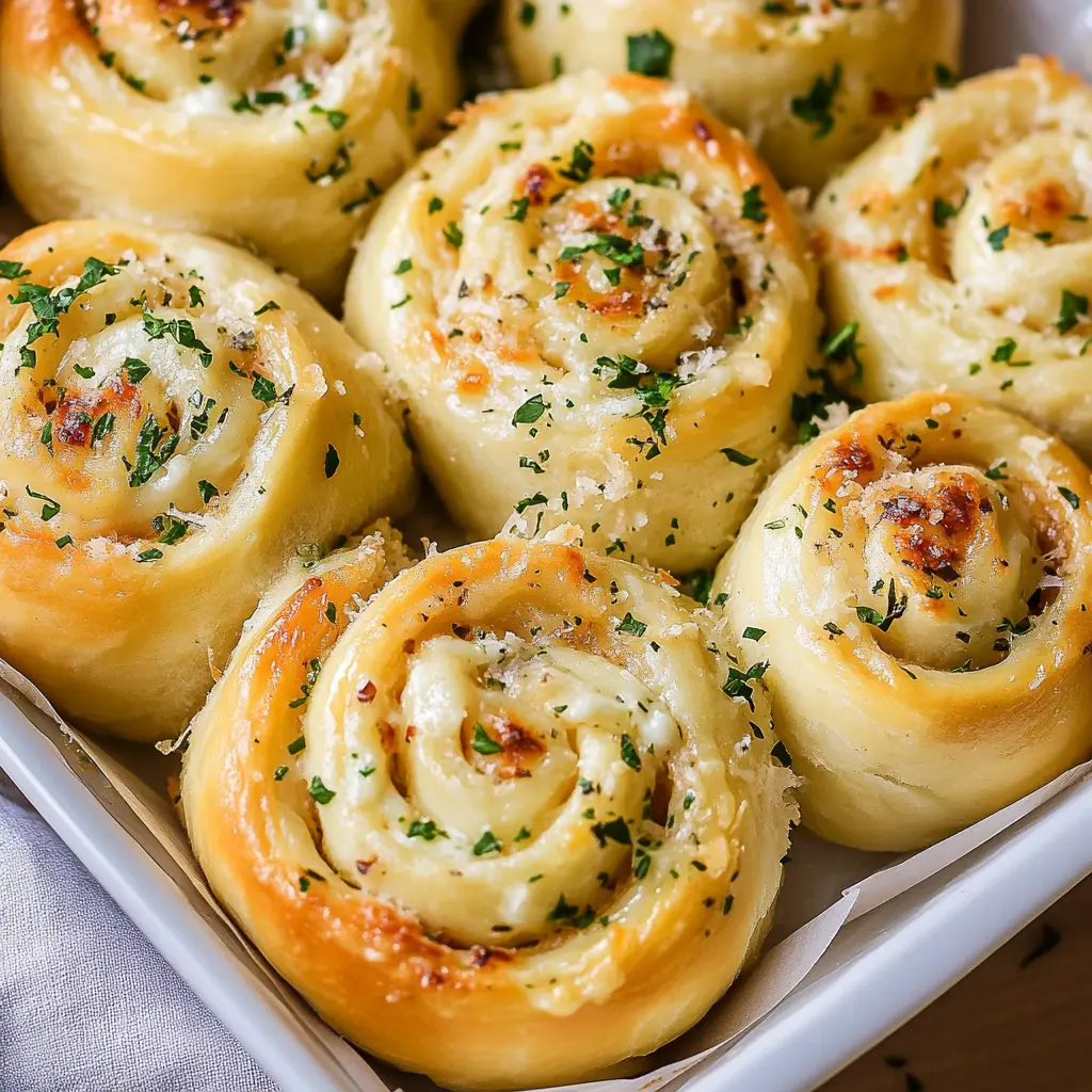 Garlic Butter Parmesan Rolls Recipe