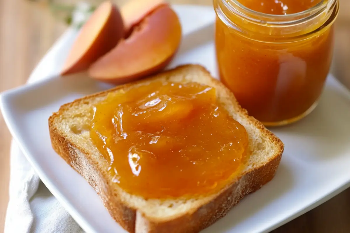 Homemade peach butter recipe