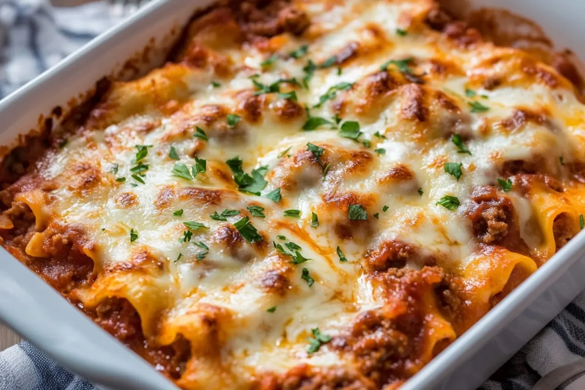 Italian Cottage Cheese Lasagna
