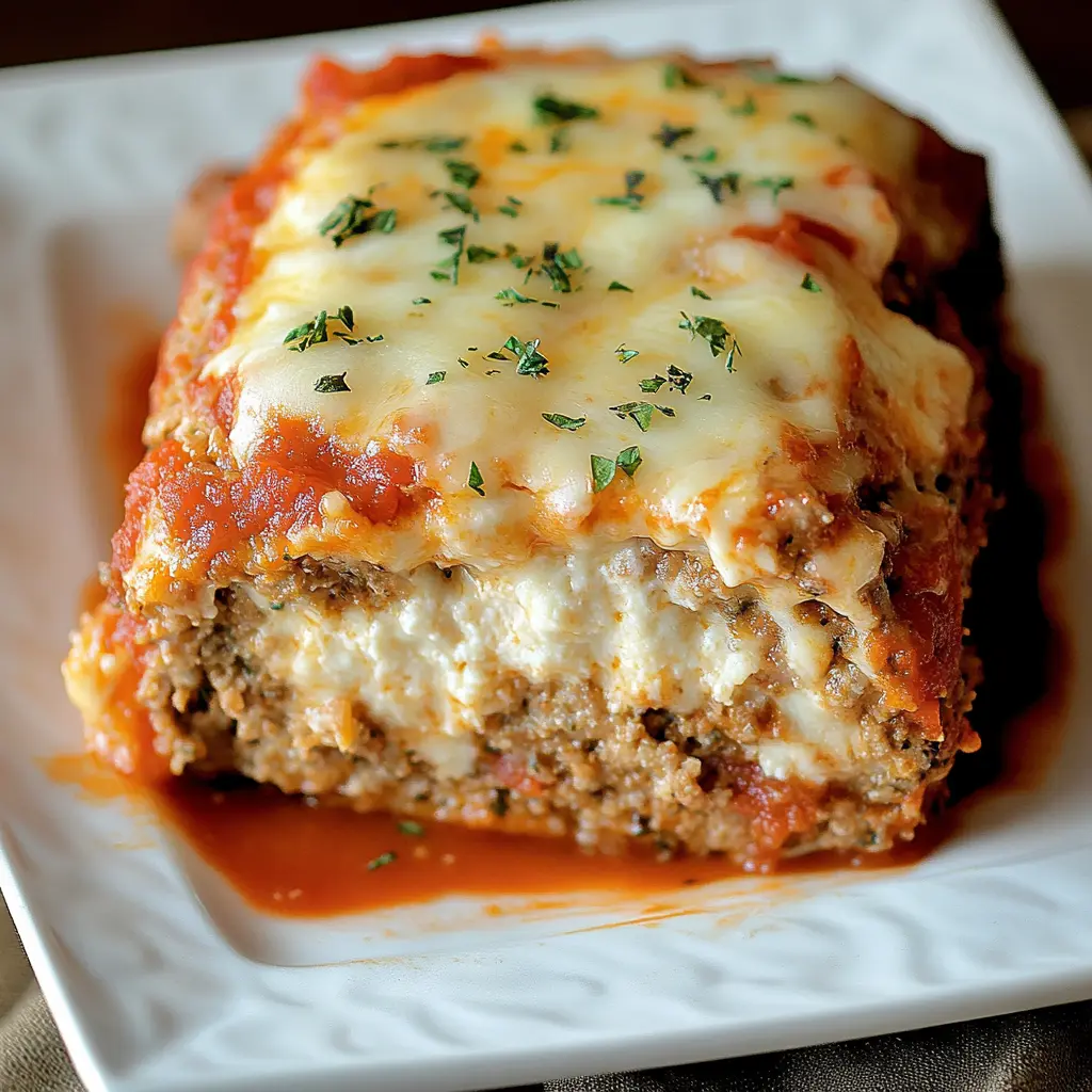 Italian Ground Chicken Meatloaf