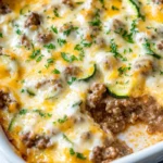 Keto Ground Beef Casserole