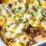 Keto Ground Beef Casserole