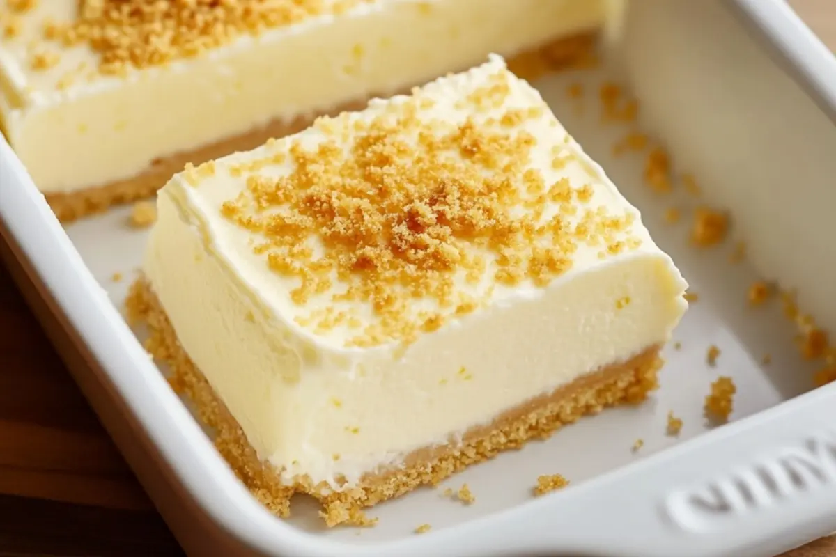 Lemon fluff dessert