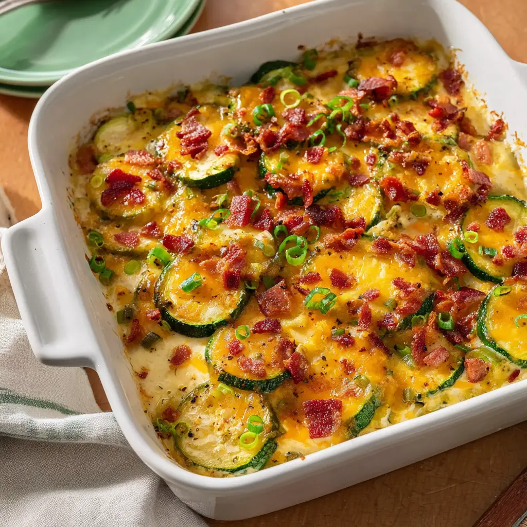 Loaded Zucchini Casserole Recipe