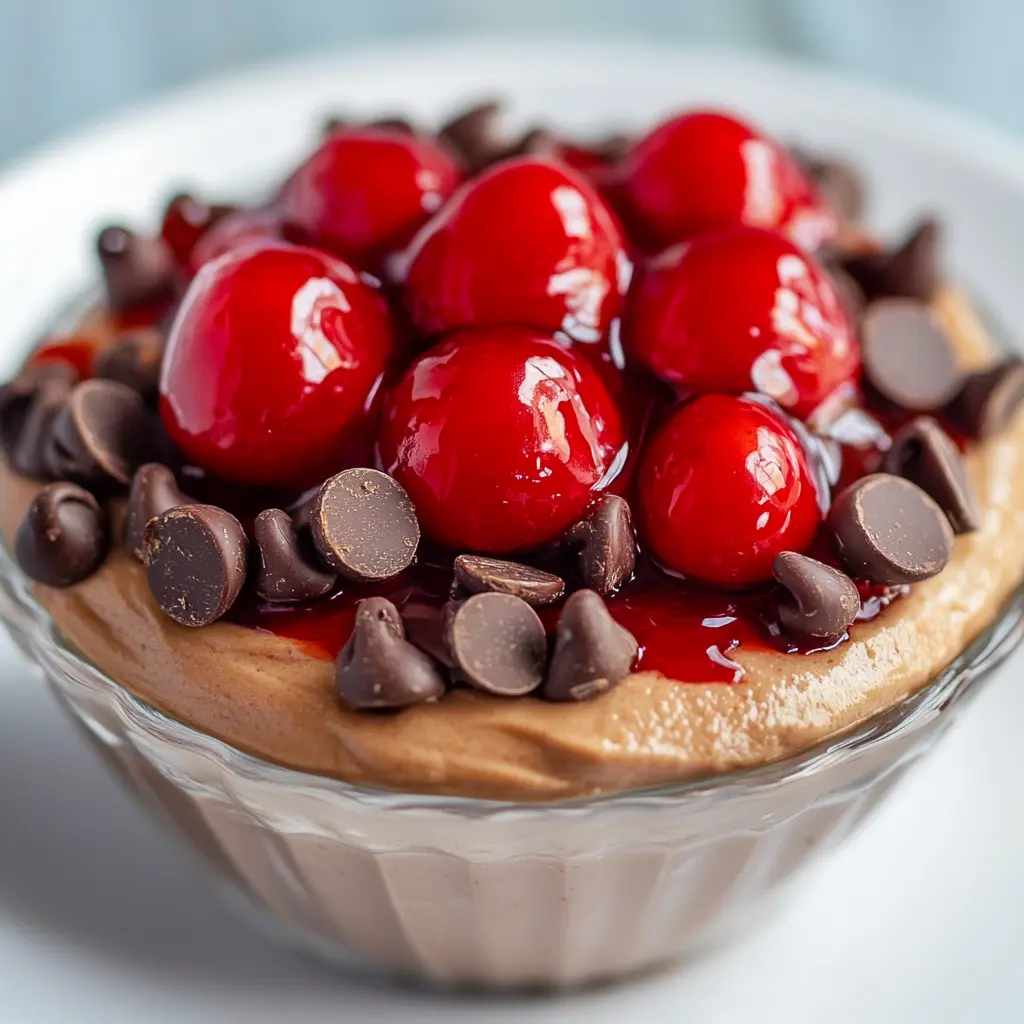 No Bake Black Forest Cheesecake Cups Recipe