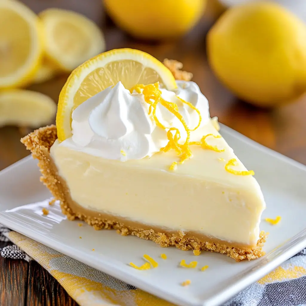 No-Bake Lemon Pie