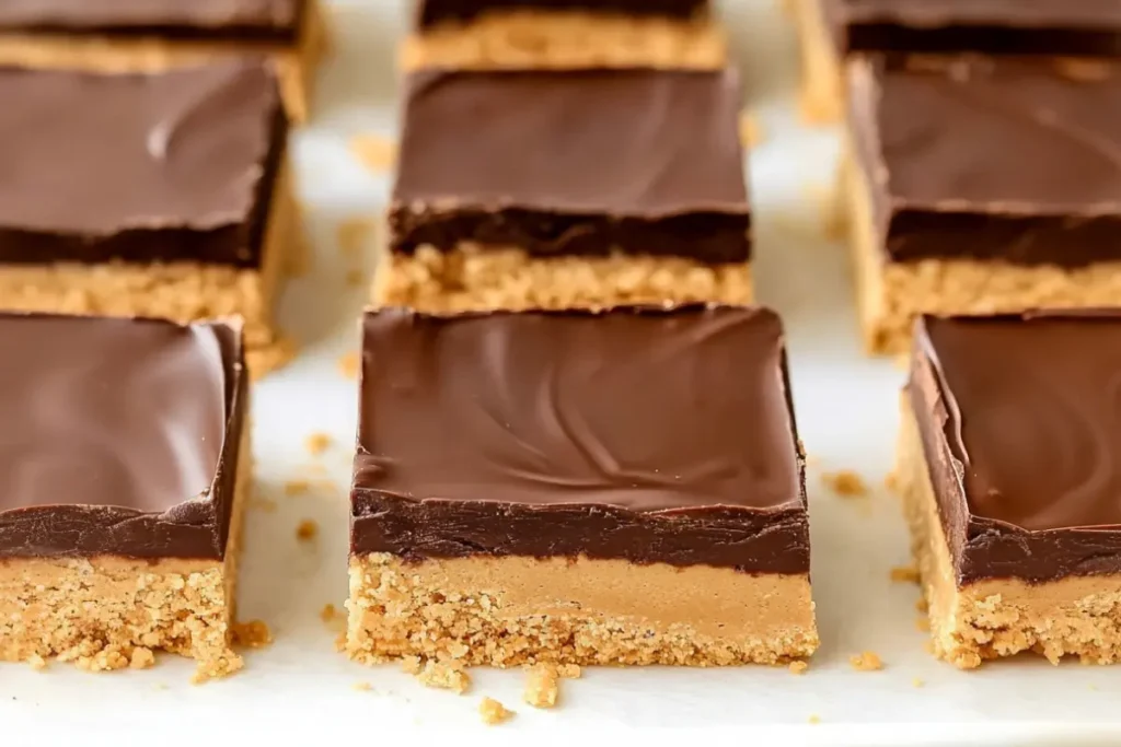 No-Bake Peanut Butter Bars