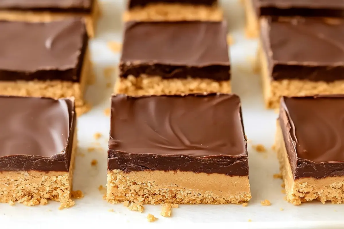 No-Bake Peanut Butter Bars