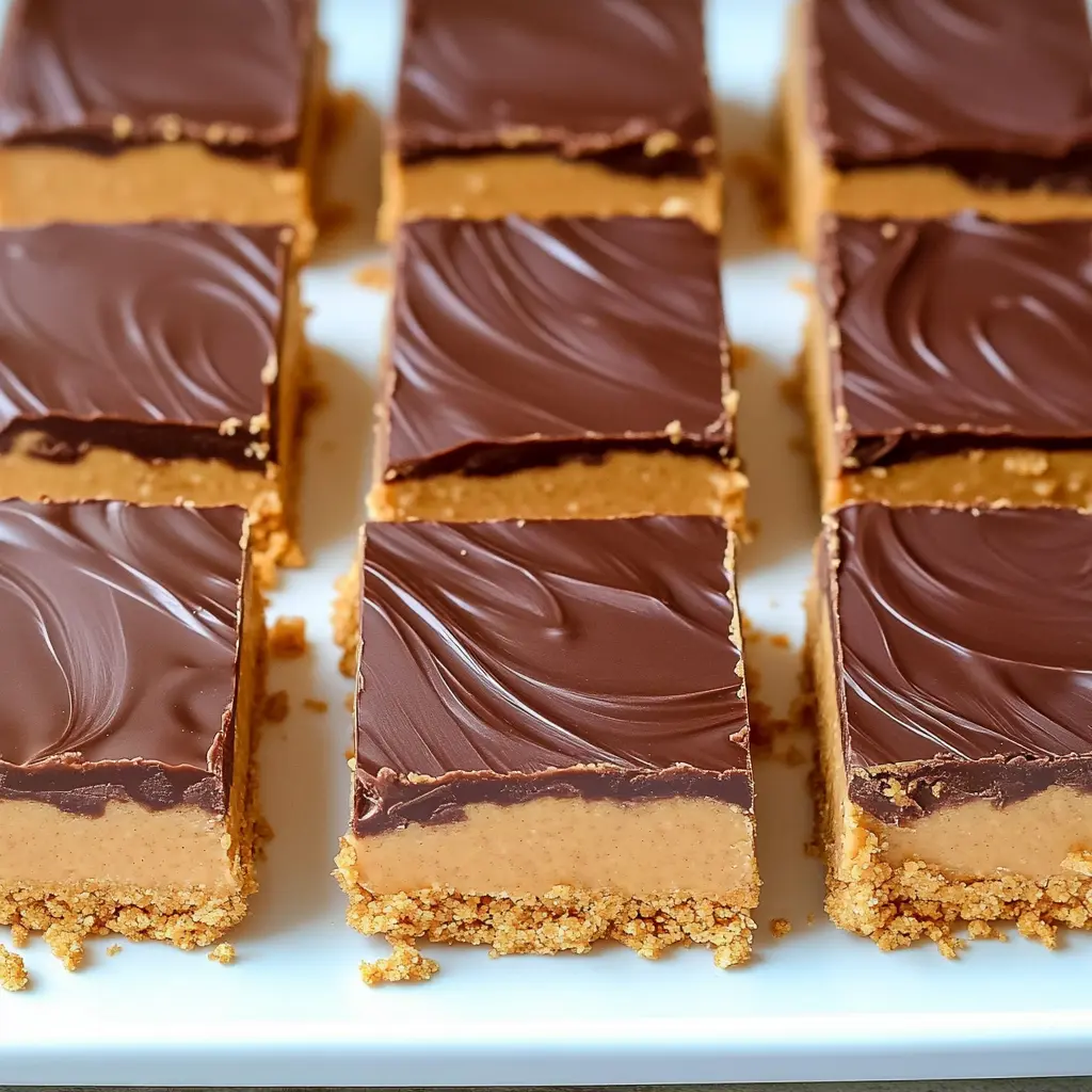 No-Bake Peanut Butter Bars Recipe