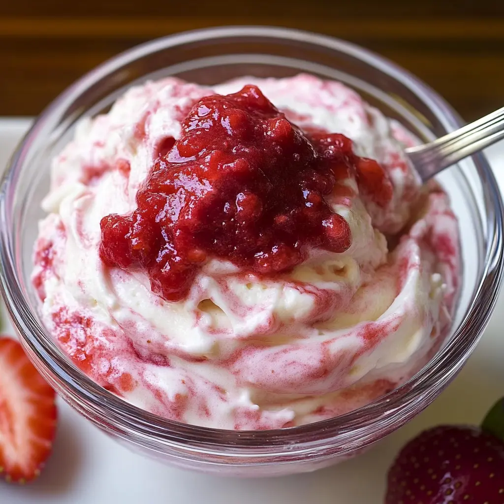 No-Bake Strawberry Fool