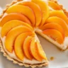 No Bake Vegan Peach Cream Pie