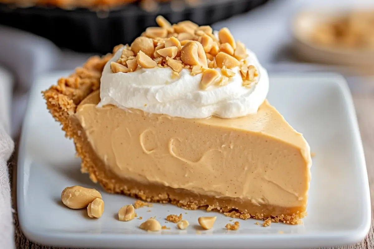 Old-Fashioned Peanut Butter Pie