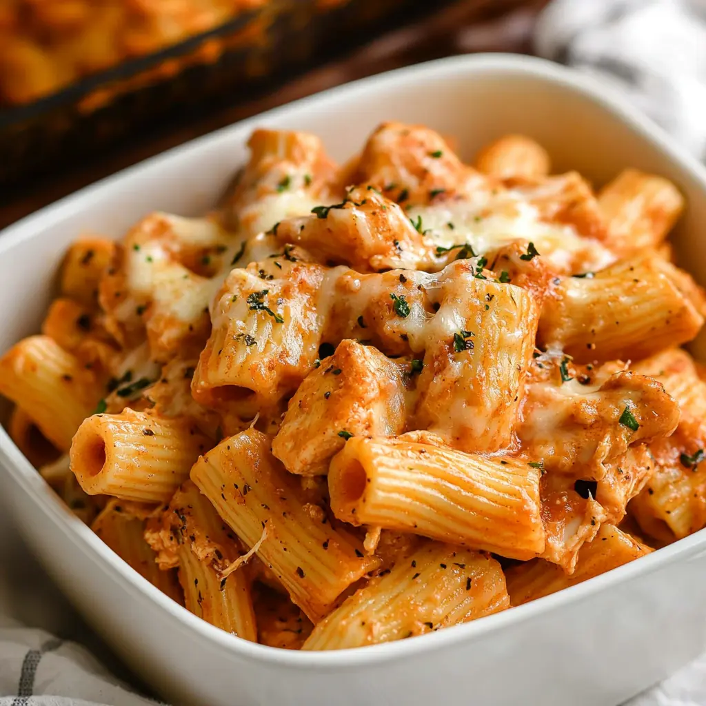 One Pot Chicken Parmesan Pasta Recipe