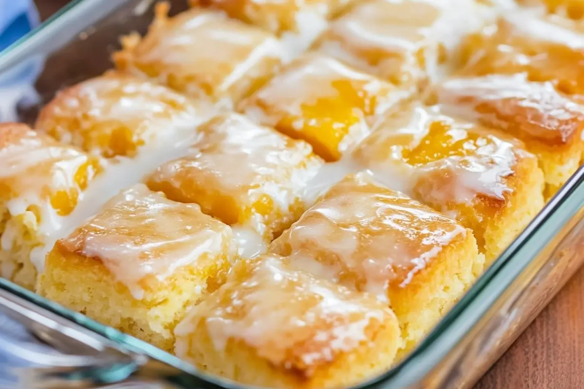 Peach Butter Swim Biscuits