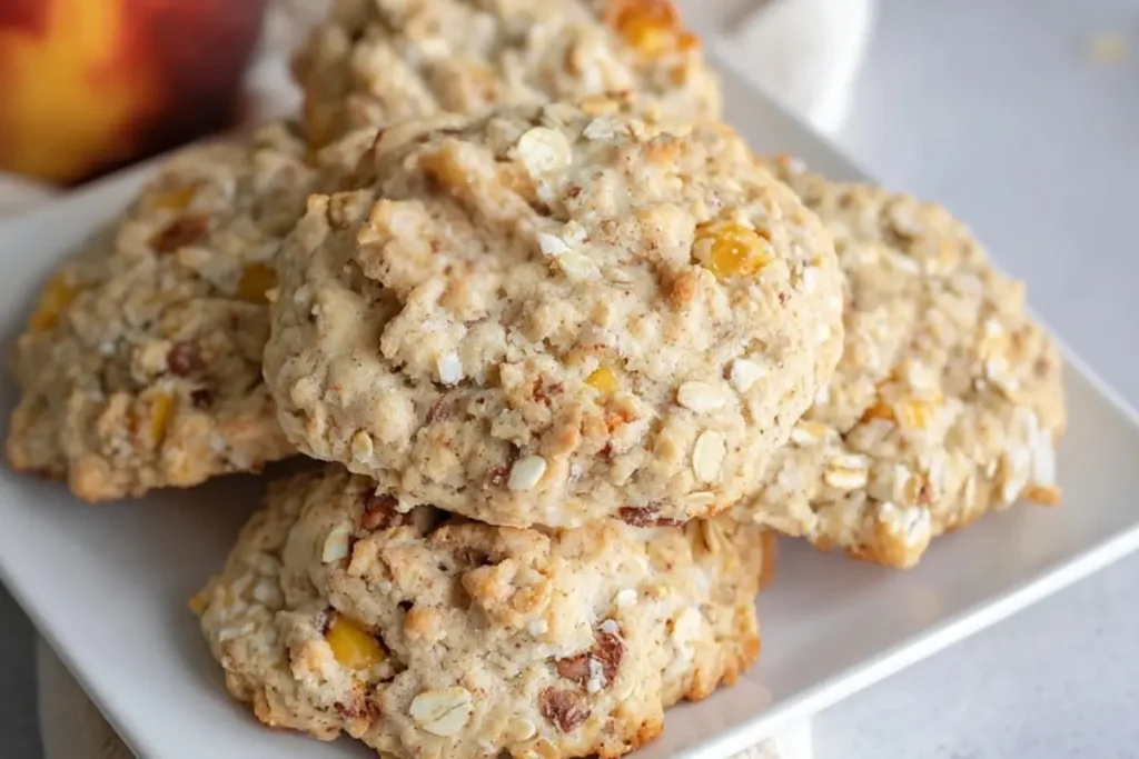 Peach Cobbler Cookies