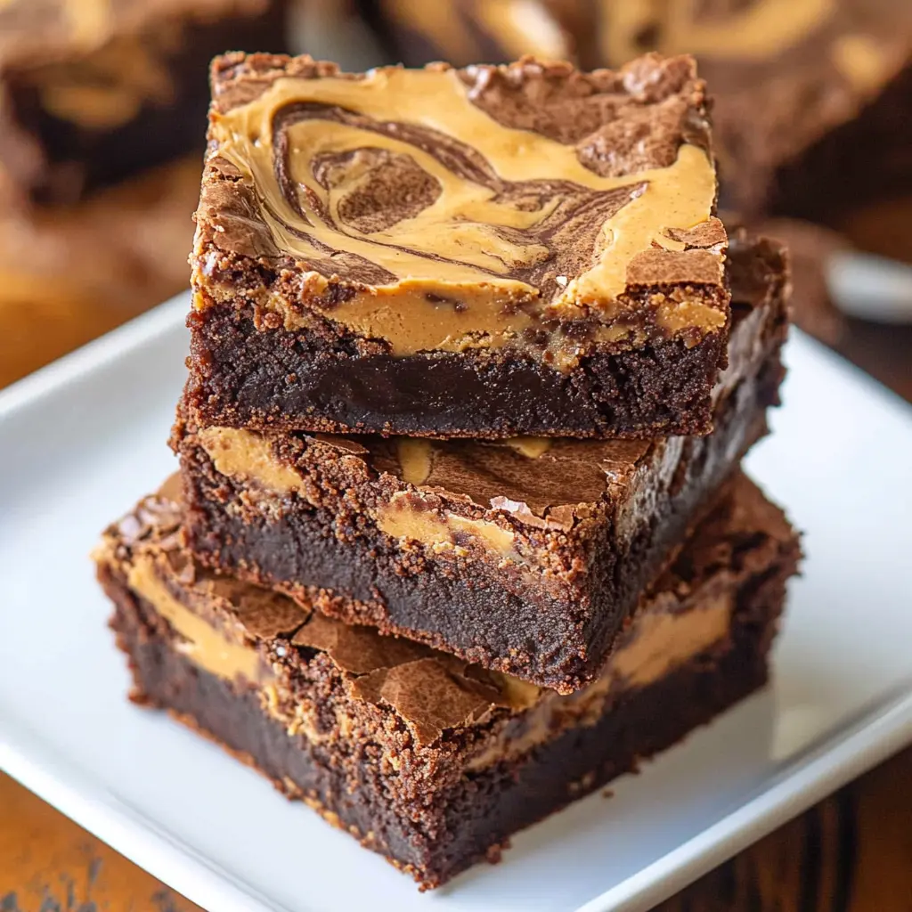 Peanut Butter Brownies