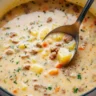 Cheesy Sausage Potato Soup