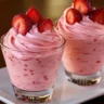Strawberry Fluff Salad Mousse Cups Recipe