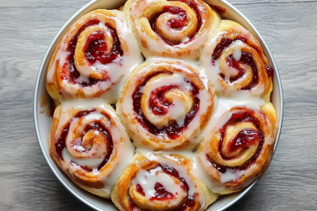 Strawberry Sweet Rolls Recipe