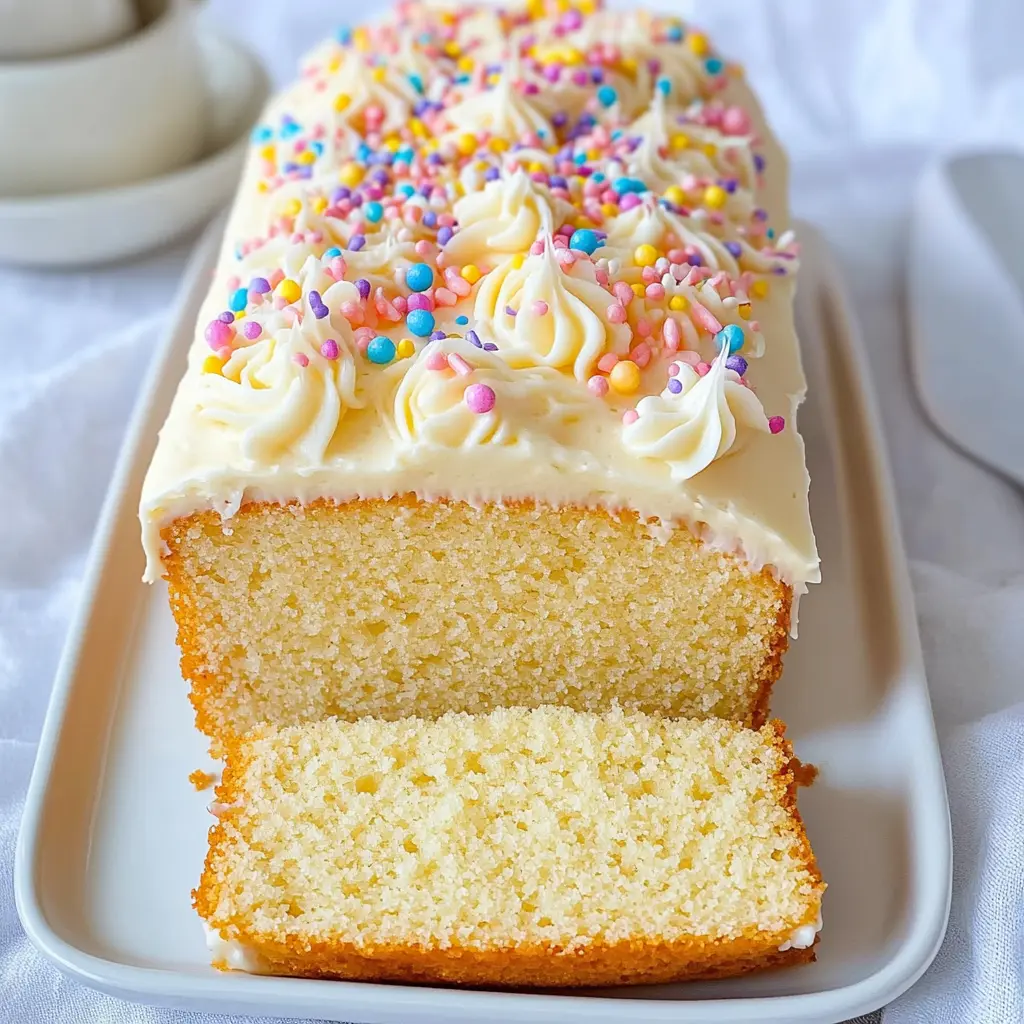 Vanilla Loaf Cake Recipe