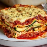 Vegan Zucchini and Spinach Lasagna