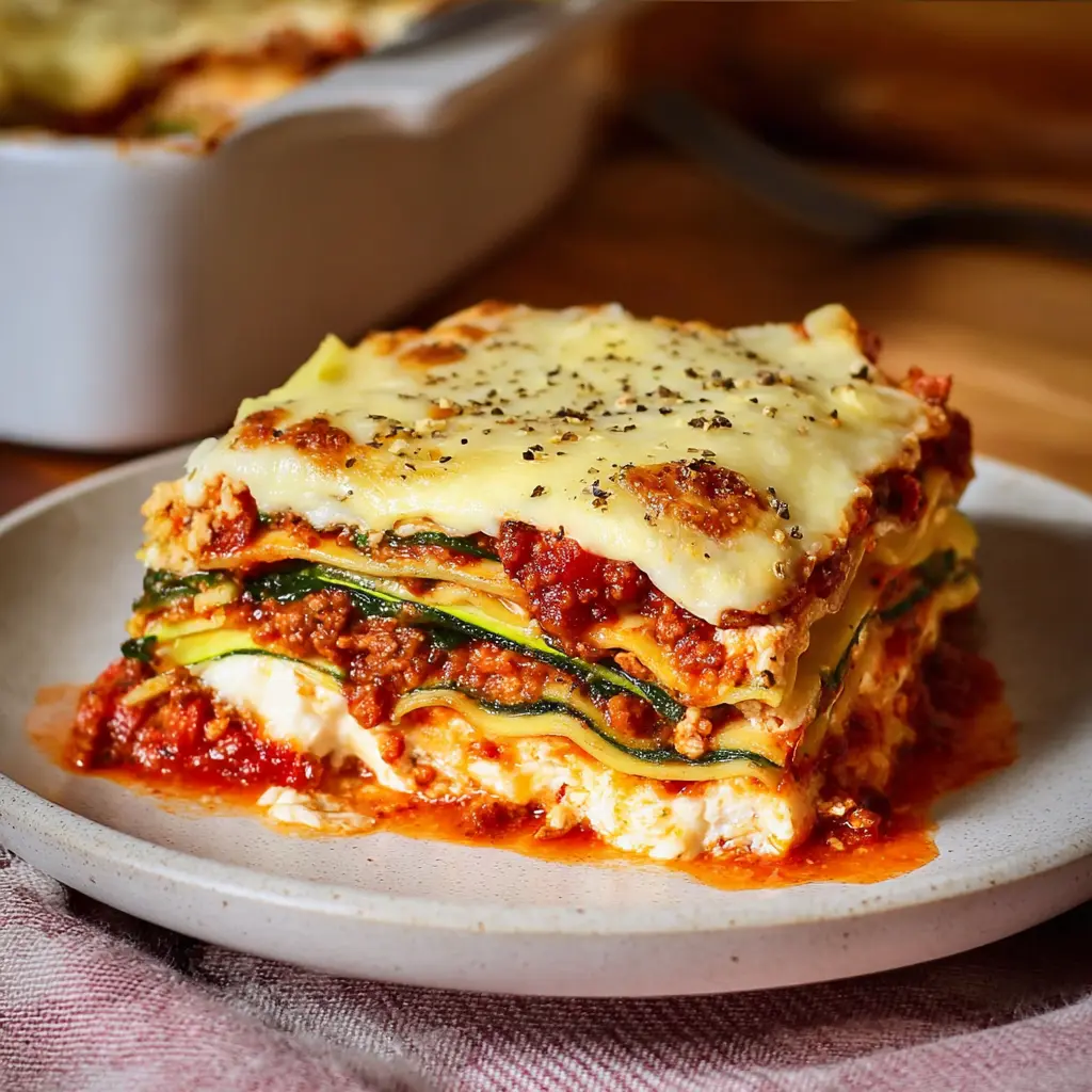 Vegan Zucchini and Spinach Lasagna Recipe