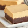 BROWNIE BOTTOM PEANUT BUTTER PIE BARS