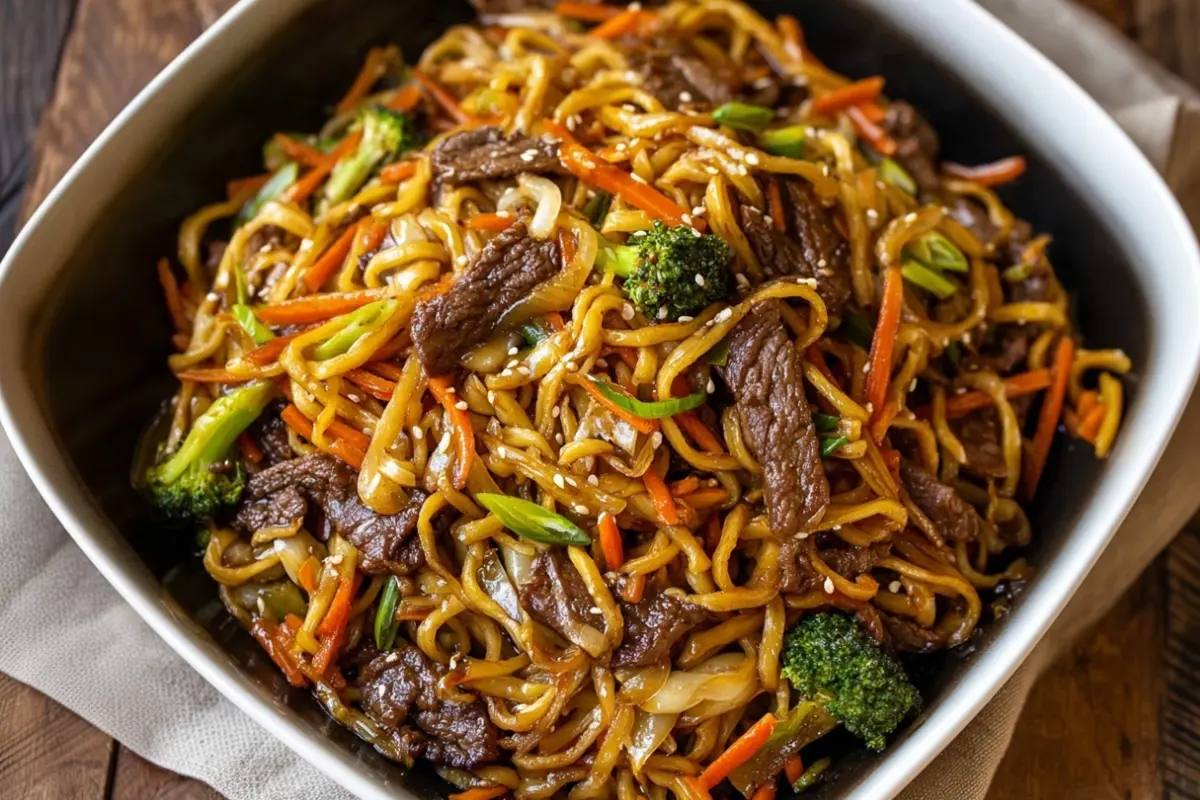 Beef Lo Mein Recipe