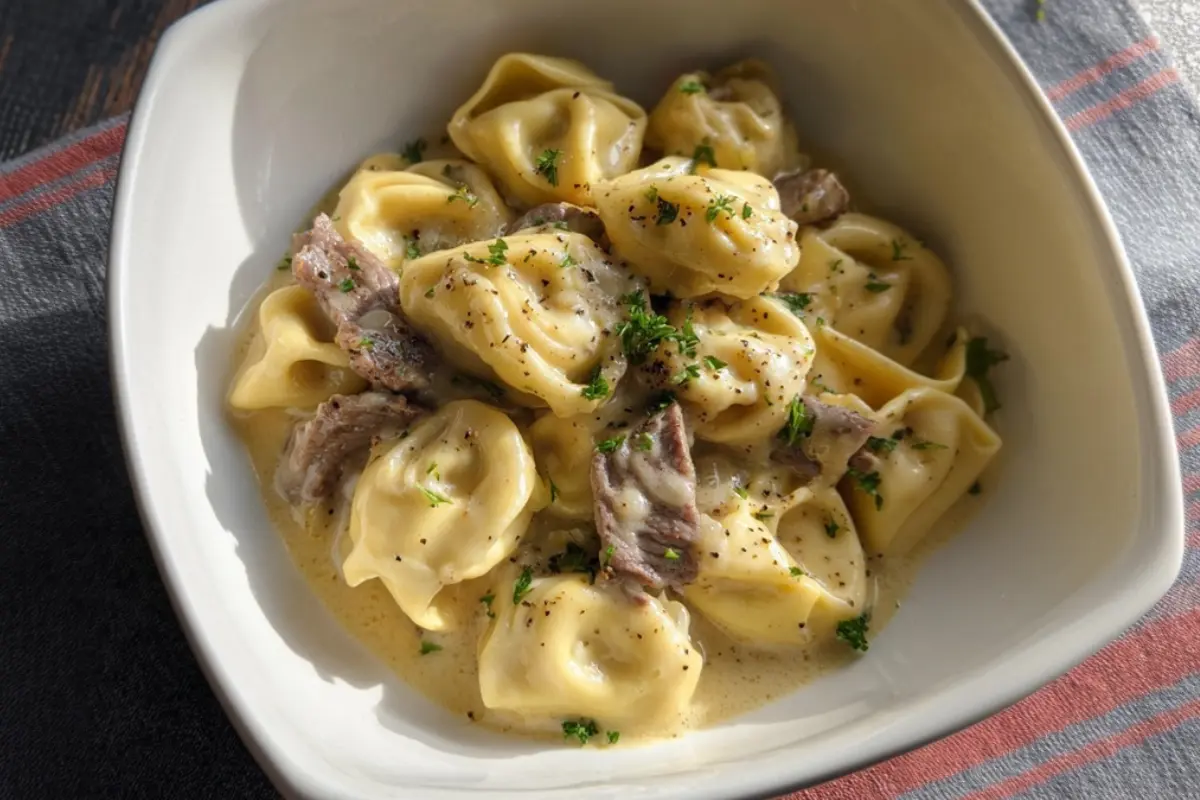 Cheesesteak Tortellini