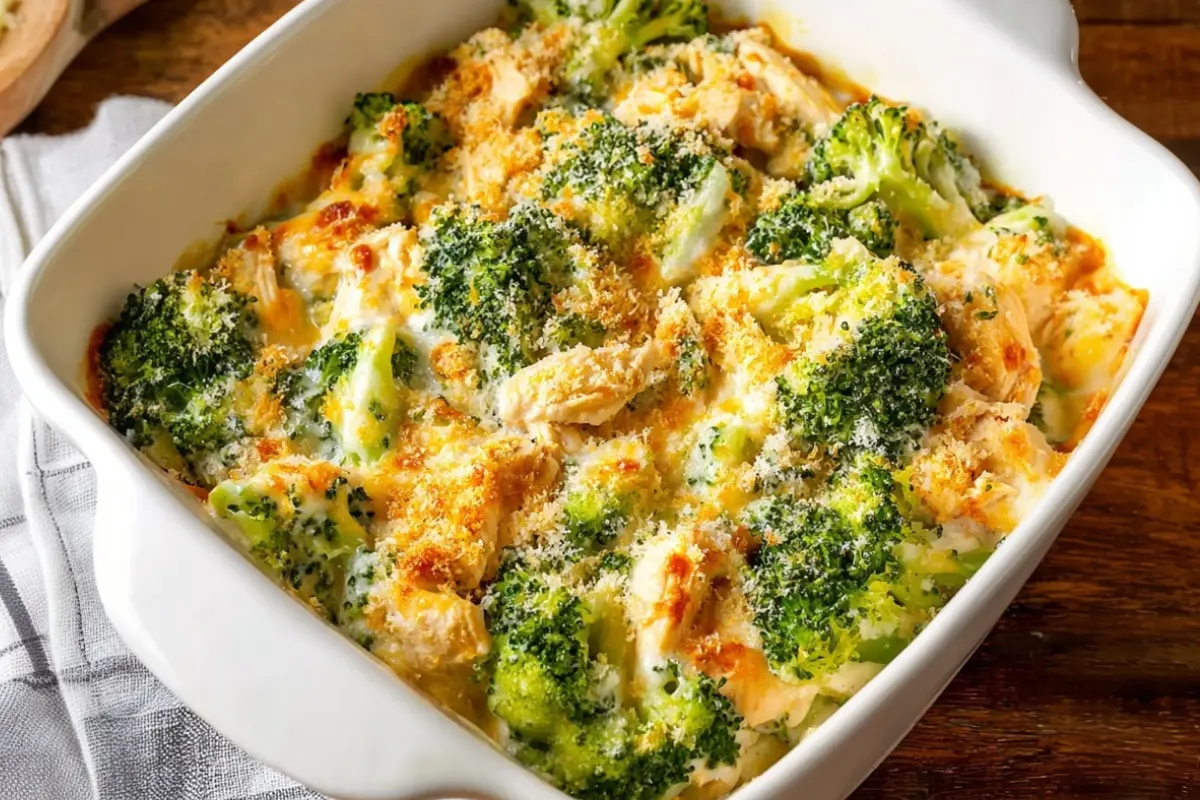 Cheesy Chicken and Broccoli Casserole