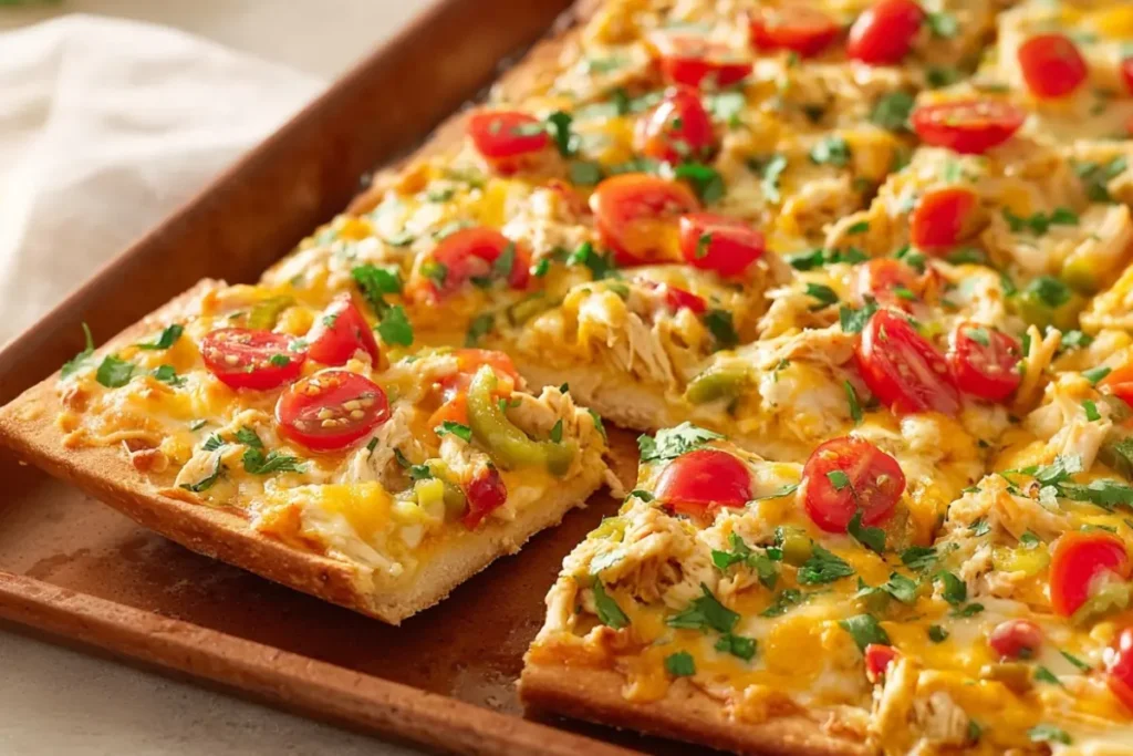 Chicken Enchilada Pizza