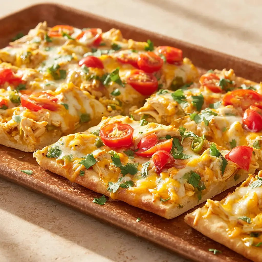 Chicken Enchilada Pizza Recipe