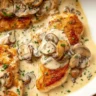 Chicken with Creamy Mushroom Sauce