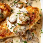 Chicken with Creamy Mushroom Sauce Recipe