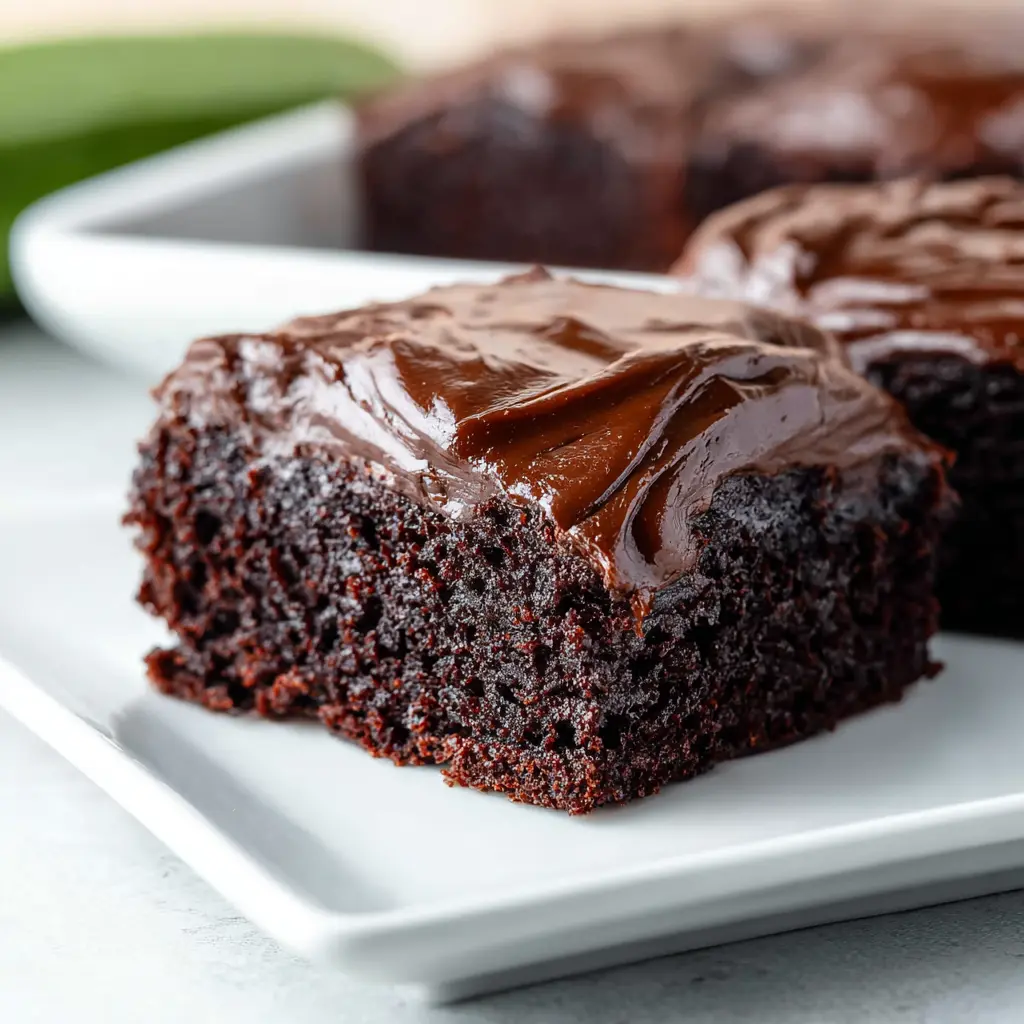Chocolate Zucchini Brownies