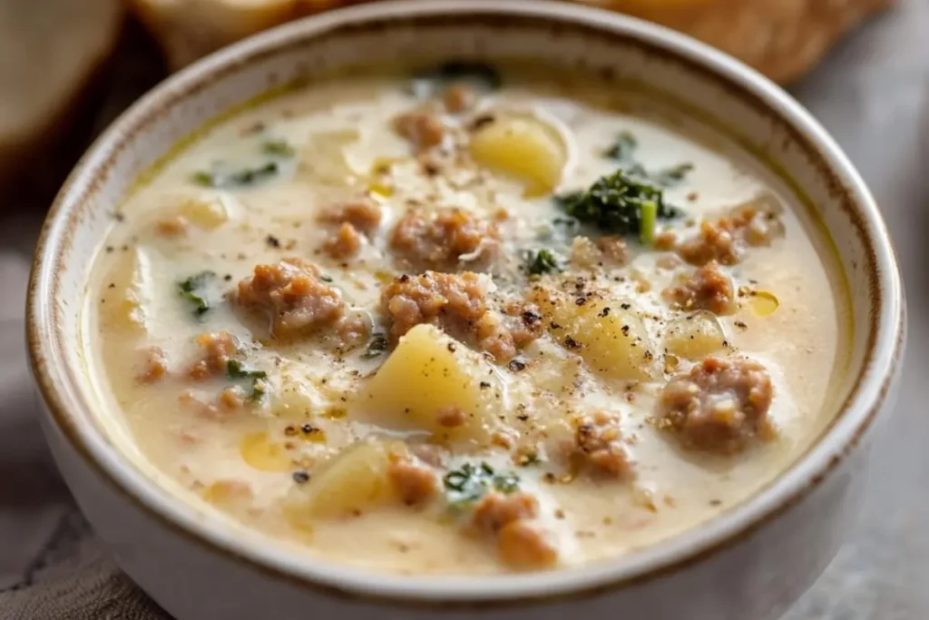 Creamy Italian Sausage and Potato Soup