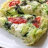Crustless Zucchini Noodle Pie